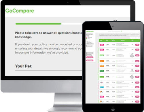 GoCompare and Stickee Pet Insurance